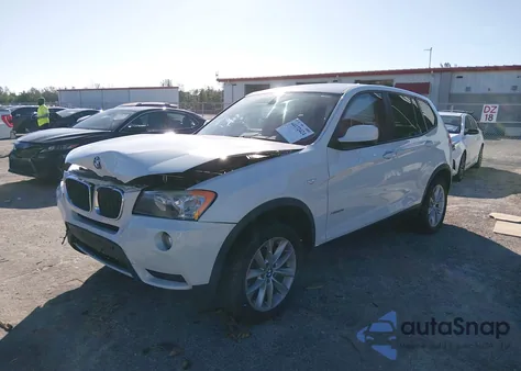 2013 BMW X3 xDrive28I from USA, damaged, VIN 5UXWX9C58D0A10610